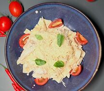 Феттуччине с курицей