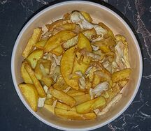 Картофель, жаренный с Грибами