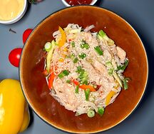 Рисовая Лапша с Курицей