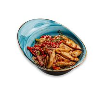 Соба с курицей и овощами