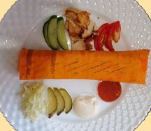 Классическая в сырном лаваше