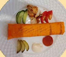Арабская в сырном лаваше