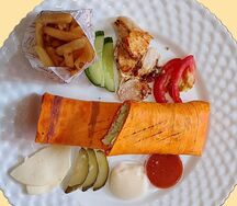 Люкс Арабский в сырном лаваше