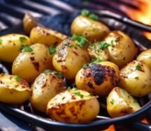 Картофель на углях