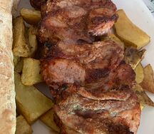 Шашлык из свиных ребрышек