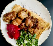 Шашлык из свиной шейки