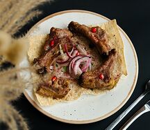 Шашлык из свиных ребрышек
