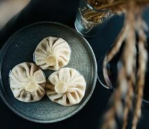 Хинкали с сыром 