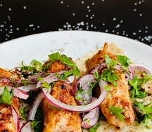 Люля-кебаб из курицы с сыром сулугуни