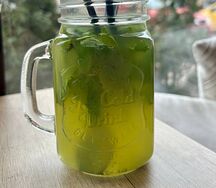 Чай с киви, фейхоа и мятой
