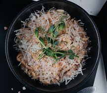Орзо с морепродуктами
