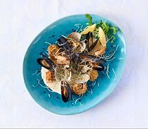 Морепродукты в устричном соусе