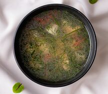 Уха карельская с водкой