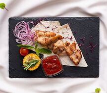 Филе бедра цыпленка на гриле