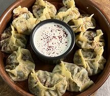 Гедза с миксом зелени Vegan