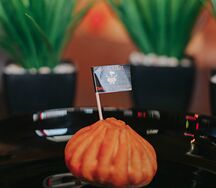 Хинкали с грибами жареные