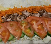 Шаурма с курицей Мини