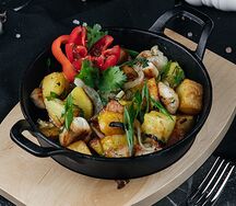 Жаркое с курицей