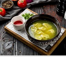 Гюрза с бараниной и телятиной