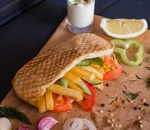 Овощной гирос