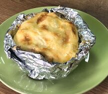 Крошка-картошка с курицей и грибами
