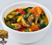 Рагу овощное с грибами