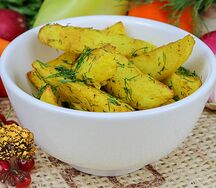Картофель по-деревенски