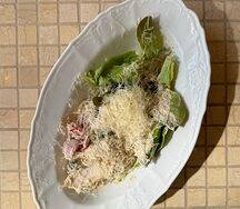 Салат с курицей су-вид