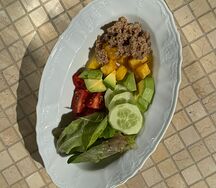 Салат с тунцом