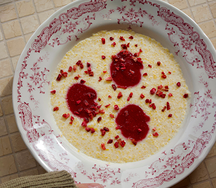 Кукурузная каша на кокосовом молоке