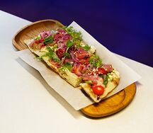 Фокачча с вяленой уткой