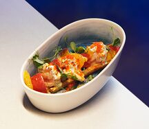 Цукини с креветками