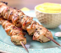 Шашлык из куриного филе
