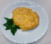 Свиная отбивная с сыром