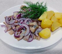 Малосоленая сельдь