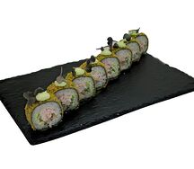 Жареный краб огурец