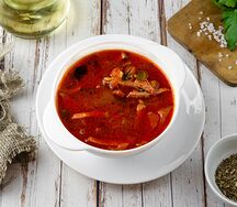 Солянка сборная мясная