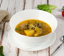 Суп с фрикадельками