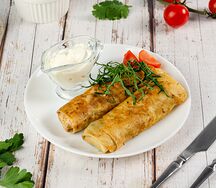 Блинчики с мясом