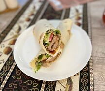 Люля-кебаб из курицы в лаваше