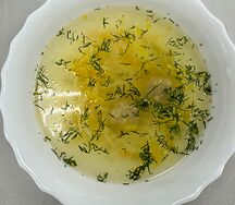 Суп с фрикадельками