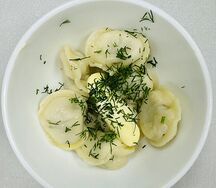 Пельмени со свининой и говядиной