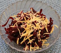 Свекла с сыром