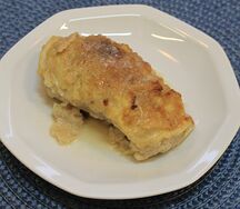 Мясной рулет с грибами