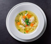 Куриный с лапшой по-домашнему