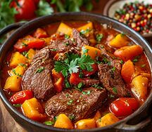 Шурпа из говядины с овощами