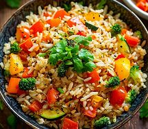 Рис с овощами