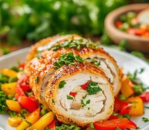 Рулеты куриные