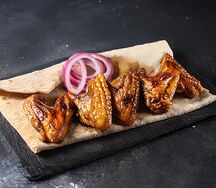 Шашлык из куриных крылышек 