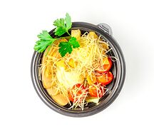 Салат Цезарь с курицей